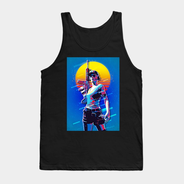 Pubg Girl Tank Top by Durro